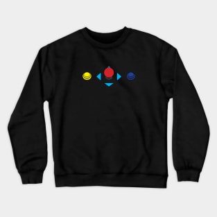 Retro Joystick Crewneck Sweatshirt